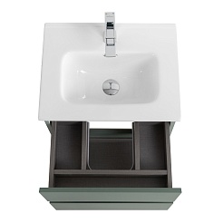 BelBagno Тумба с раковиной Kraft 39-50 подвесная Еловый матовый с раковиной BB500/390ETL – фотография-9